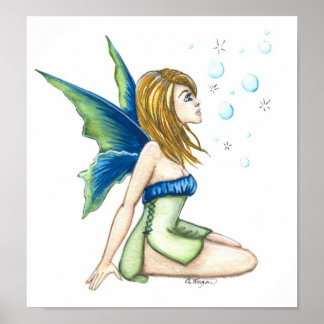 Titta på bubblor poster