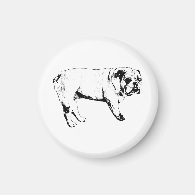 Titta på Bulldog Magnet (Framsidan)