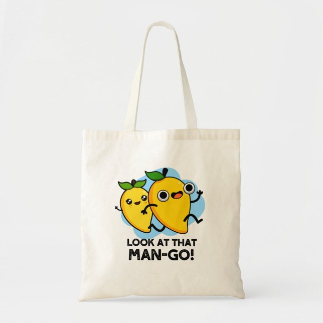Titta på den där mannen-go-Funny Fruit Pun Tygkasse (Framsidan)