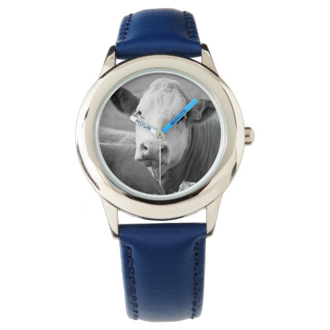 Titta på den skrattande kon armbandsur (Framsida)
