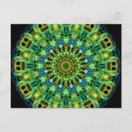 Titta på dig kaleidoskop vykort