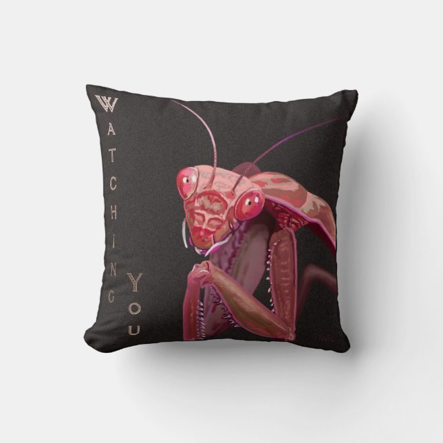 Titta på dig - Rosa version Kudde (Framsida)