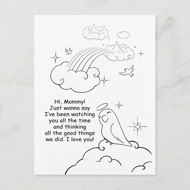 Titta på dig vykort (Framsida)