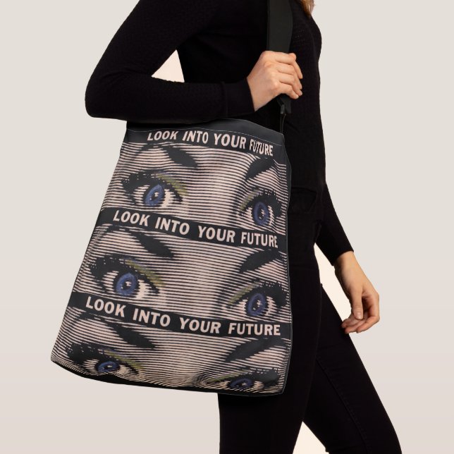 Titta på din framtid axelväska (Närbild)