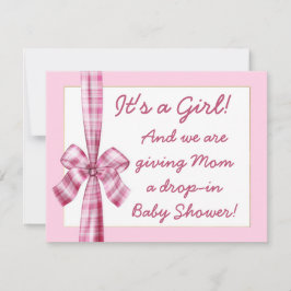 Titta på en flickduschinbjudan till en tjej inbjudningar