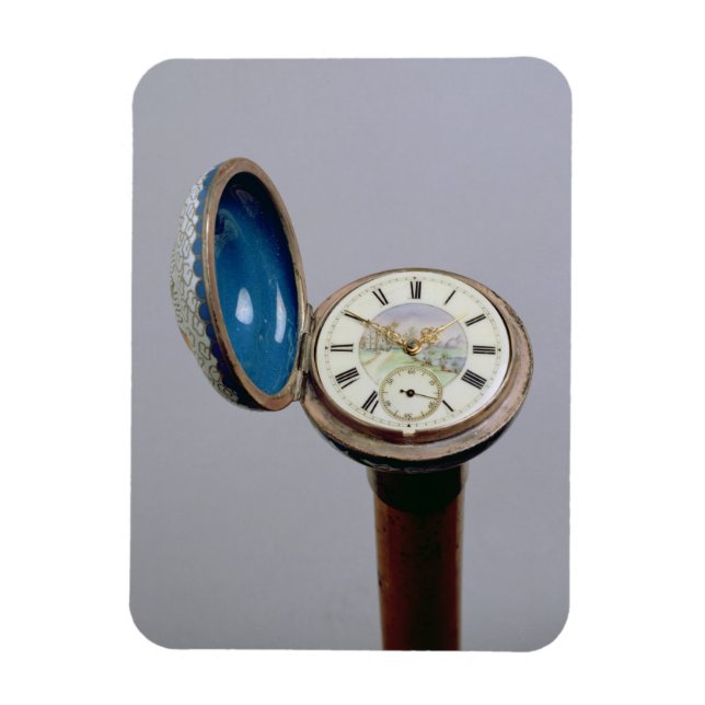 Titta på gadget-käppen (kloisonenamel) magnet (Vertikal)