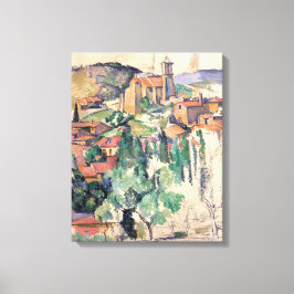 Titta på Gardanne - Paul Cezanne - c1885 Canvastryck