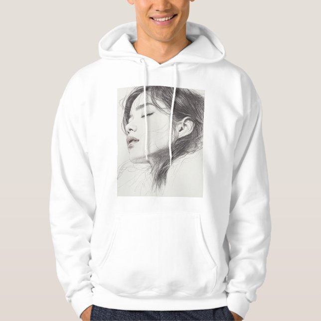 Titta på henne. hoodie (Framsida)