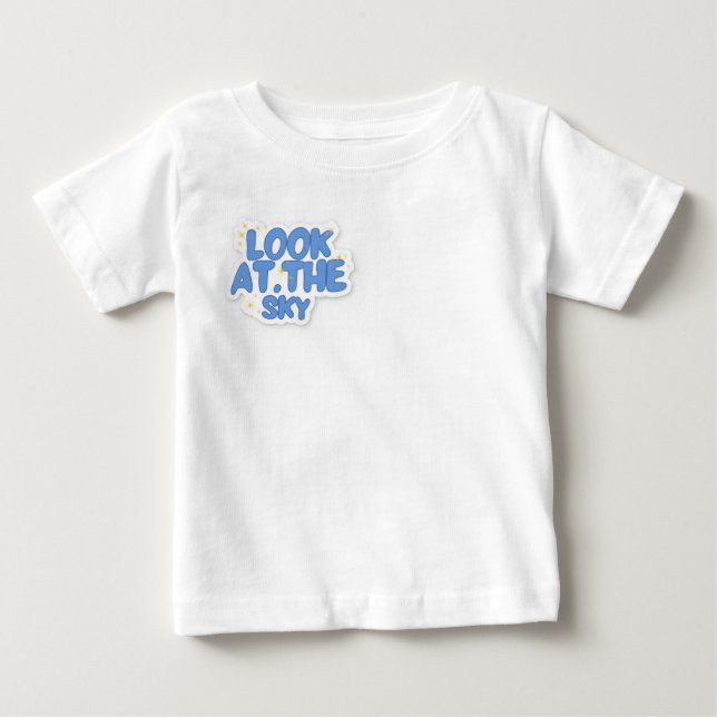 Titta på himlen t shirt (Framsida)