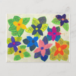 Titta på lilies Scripture Art 13:34-35 Vykort