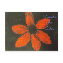 Titta på lilies Scripture Art Romans 8:38-39