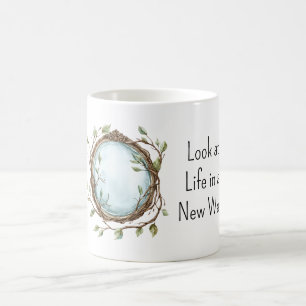 Titta på livet på ett nytt sätt Natur Utforska Kaffemugg