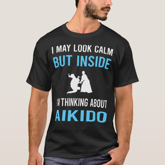 Titta på Lugn Aikido T Shirt (Framsida)