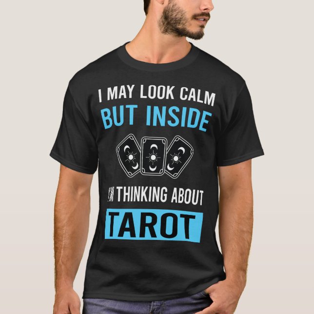 Titta på Lugn Tarot T Shirt (Framsida)