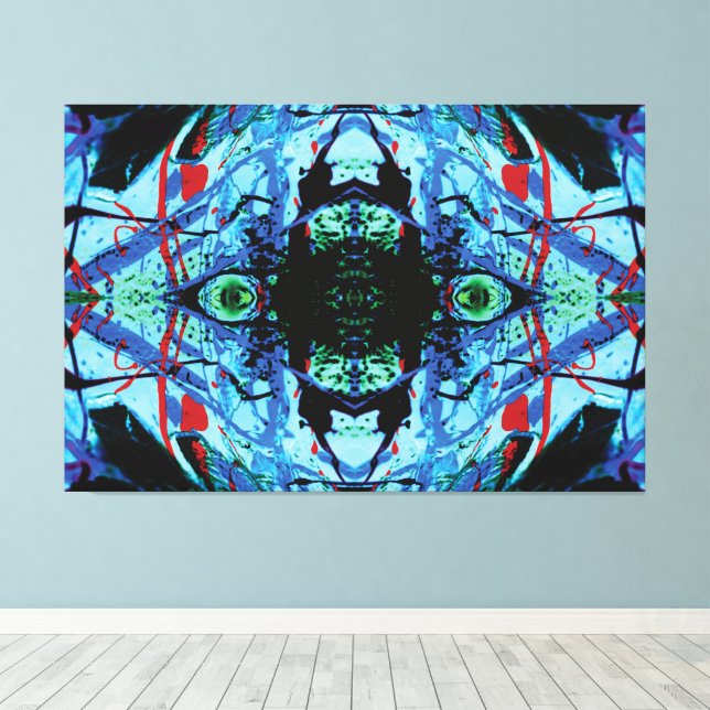Titta på mig 63x42 canvastryck (Insitu (trägolv))