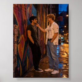 Titta på mig | HBTQ-konstprojekt Poster