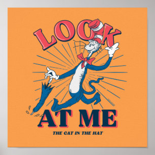 Titta på mig i hatten poster