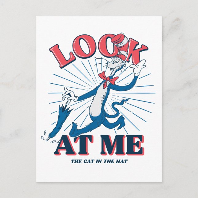 Titta på mig i hatten vykort (Framsida)
