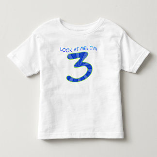 Titta på mig, jag är 3 - Blue Tee Shirt