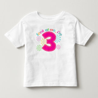 Titta på mig, jag är 3 - Rosa Tee Shirt