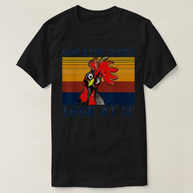 Titta på min Pecker-apparat... T Shirt (Design framsida)