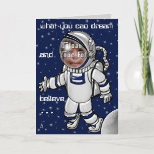 Titta på Morsa! Jag är astronaut! Kort