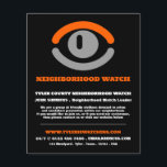 Titta på Öga, grannskapsgemenskapen, bevaka Advert Flygblad<br><div class="desc">Titta på Öga,  granne Community Watch Advertising Flyer av Affärskortet Store.</div>