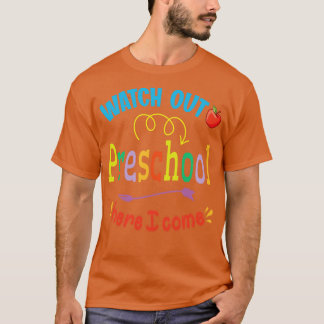 Titta på Preschool här i Kom Student tillbaka till T Shirt