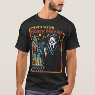 Titta på Scary Movies Skräm Horror Essential T- T Shirt