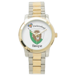 Titta på schweizisk design Thurgau Schweiz Armbandsur