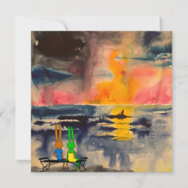 titta på solnedgången