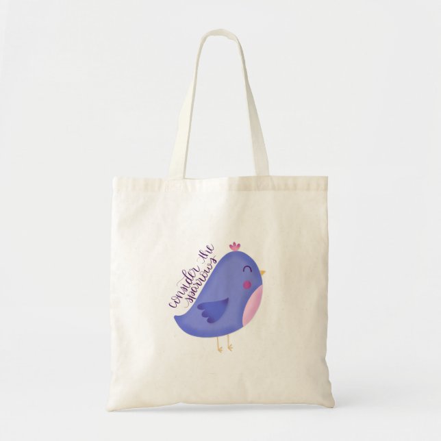 Titta på Sparrows Tote Bag Tygkasse (Framsidan)