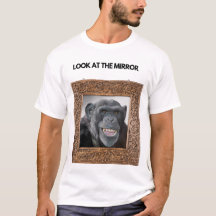 Titta på Spegel Funny Meme T-Shirt