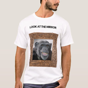 Titta på Spegel Funny Meme T-Shirt