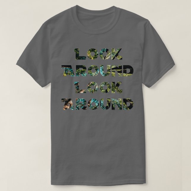 Titta runt omkring t shirt (Design framsida)