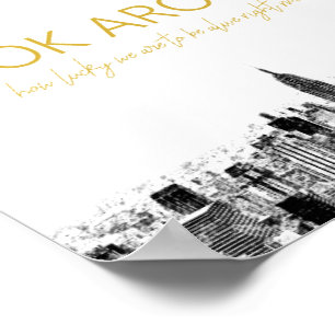 Titta runt poster