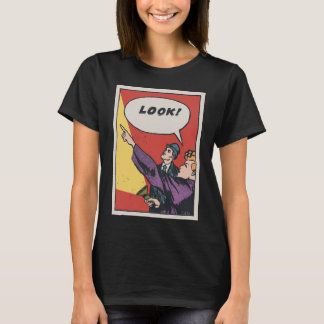 Titta! Saken på himlen • Golden Era Comic Art T Shirt