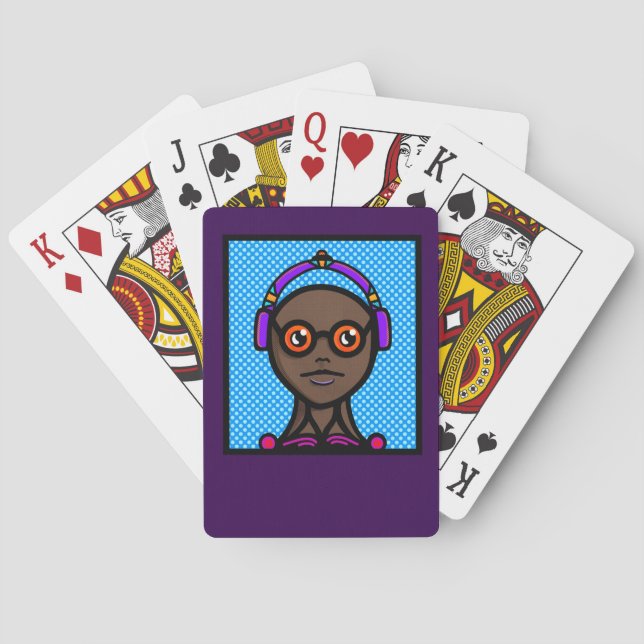 Titta Se och Nyanser Poker Kort Casinokort (Baksidan)
