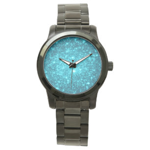 Titta: Turquise Blue Stars Armbandsur