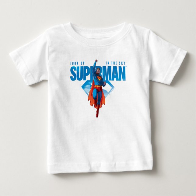 Titta upp, det är Stålmannen T Shirt (Framsida)