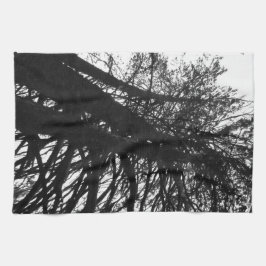 titta upp i träd kökshandduk