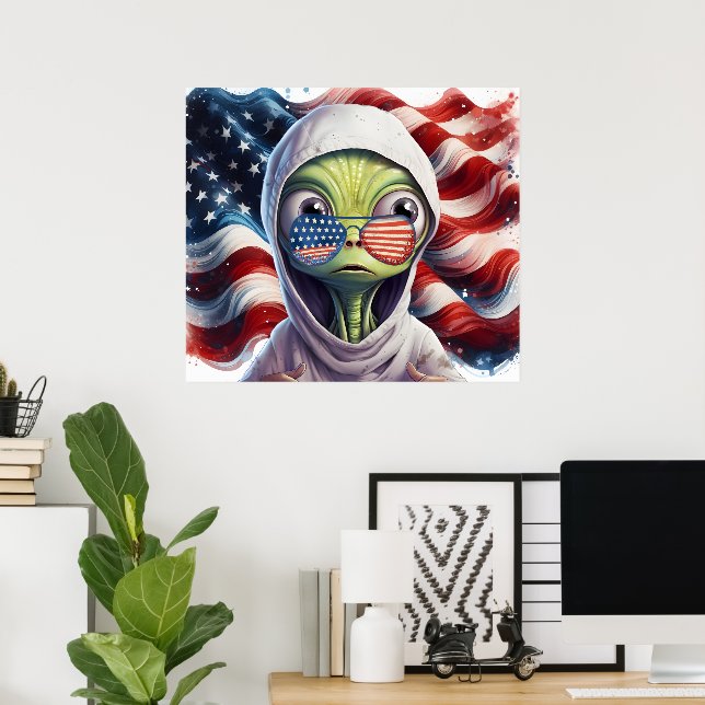 Titta Ut Amerika  Poster (Hemmakontoret)