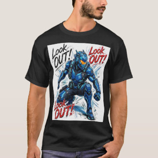 Titta ut cyberkommando teknikkläder Streetwear T-s T Shirt