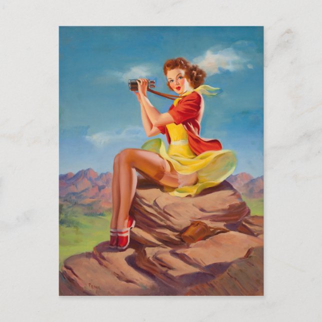 Titta ut vykort (Framsida)