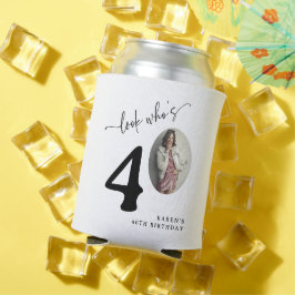 Titta vem som är 40! Modern foto 40-årsdag