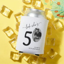 Titta vem som är 50! Modernt foto 50-årsfirande