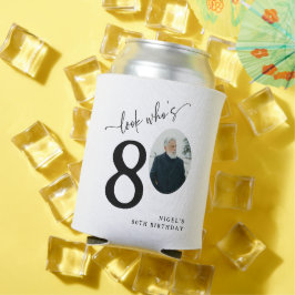 Titta vem som är 80! Modern foto 80-årsdag