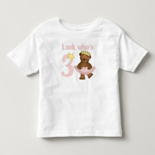 Titta vem som fyller tre flickor tee shirt