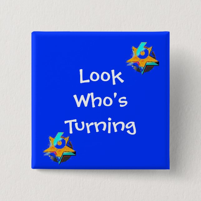 Titta vem som slår 6 knapp (Framsida)