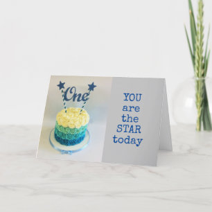 "TITTA VEM SOM VÄNTAR 1" BIRTHDAY WISH-KORT KORT